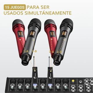 Pack 2 Micrófonos Profesionales TW320
