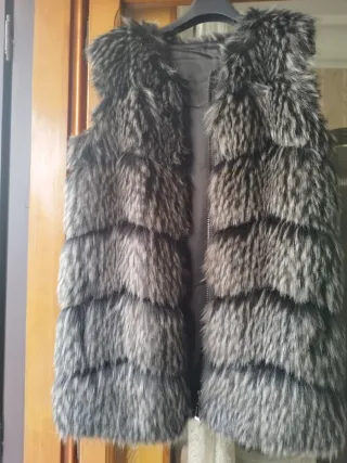 Gilet in pelliccia donna