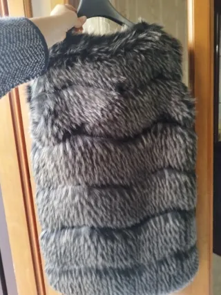 Gilet in pelliccia donna
