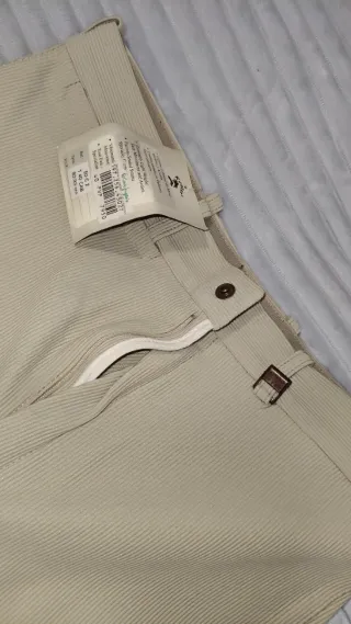 Pantalón de equitación Kenter beige vintage