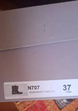 Stivaletti in cuoio marrone