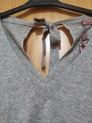 Jersey Trucco Gris con Lazo