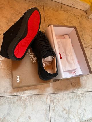 Scarpe Christian Louboutin Uomo Nere