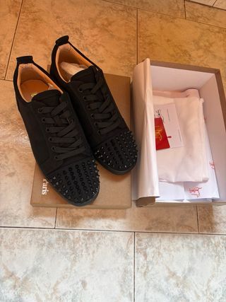Scarpe Christian Louboutin Uomo Nere