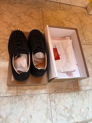 Scarpe Christian Louboutin Uomo Nere