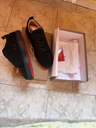 Scarpe Christian Louboutin Uomo Nere