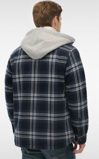 Superdry sobrecamisa hombre con Capucha Talla XXL