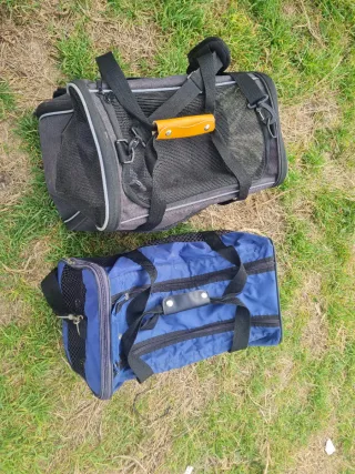 2 Trasportini e Letto per Gatti