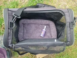 2 Trasportini e Letto per Gatti