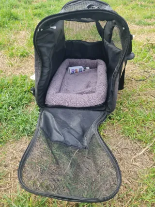 2 Trasportini e Letto per Gatti