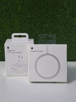 Cargador iPhone Adaptador Dual 35W y MagSafe 15W