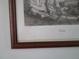 Riproduzione stampe antiche incorniciate