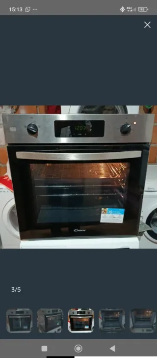 Horno Candy nuevo con tara