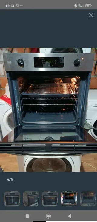 Horno Candy nuevo con tara