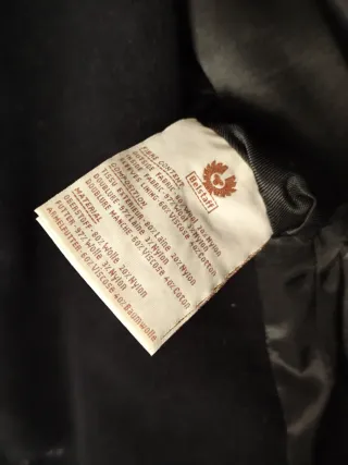 Belstaff Cappotto Lungo Nero