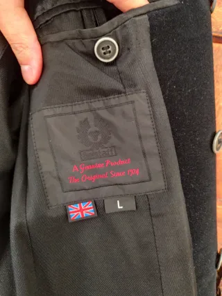 Belstaff Cappotto Lungo Nero