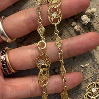 Collana Argento 800 Filigrana Italiana