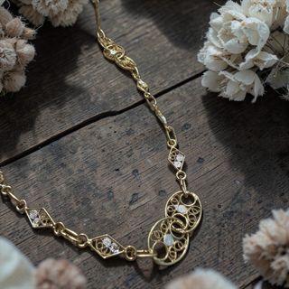 Collana Argento 800 Filigrana Italiana