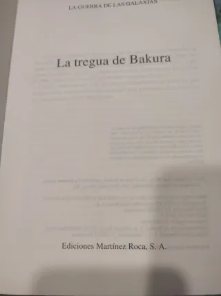 La tregua de Bakura