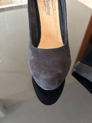 Tacones de salón negros Xti como nuevos