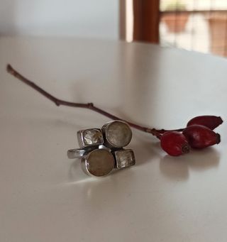 Anillo Plata y Labradorita