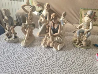 Figuras antiguas de porcelana
