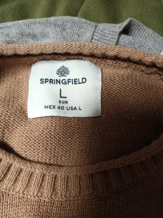 Jersey Springfield Marrón Talla L