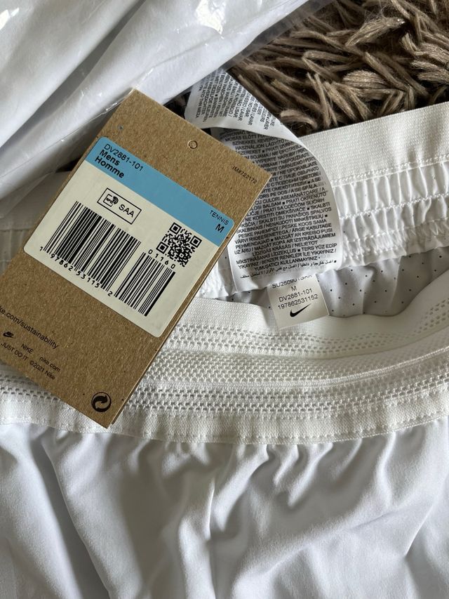 Nike Rafa Short 7in M Blanco