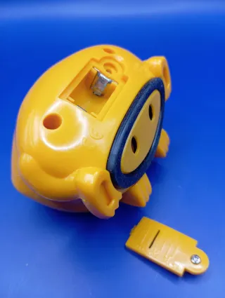 Portapenne mostro arancione