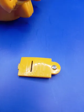 Portapenne mostro arancione