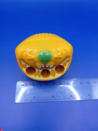 Portapenne mostro arancione