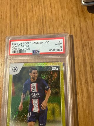 Messi /50 - PSA 9 (numerada a solo 50 en el mundo)