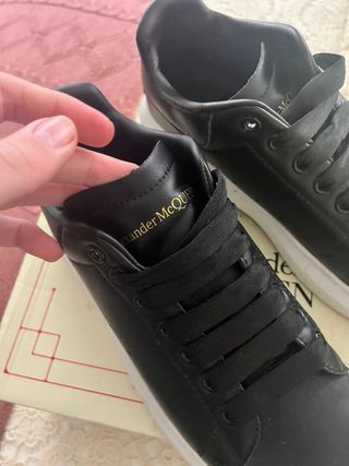 Alexander McQueen Zapatillas Negras Talla 41