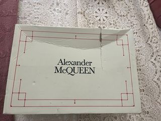 Alexander McQueen Zapatillas Negras Talla 41