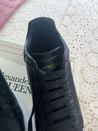 Alexander McQueen Zapatillas Negras Talla 41