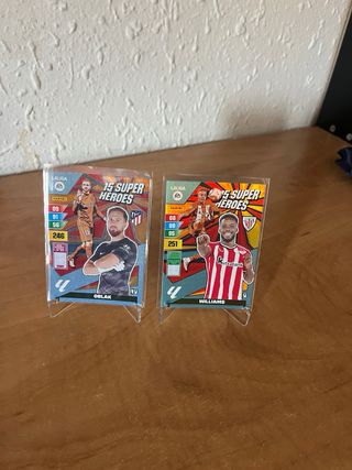 Lote 7 Cartas Adrenalyn 23-24 LaLiga Super Héroes