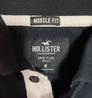 Polo Hollister Talla M Muscle Fit