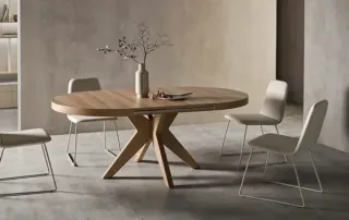 Mesa comedor extensible Anna.