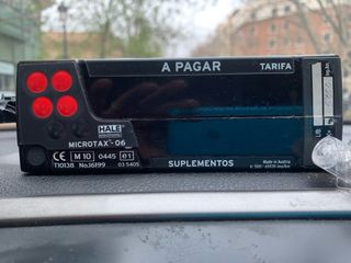 Taxímetro HALE MICROTAX -06 Impresora y Modulo