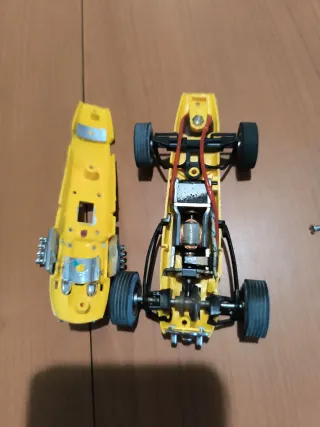 Scalextric Brm Exin TecniToys Amarillo