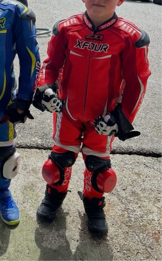 Mono de moto niño XFOUR talla 5-6 años