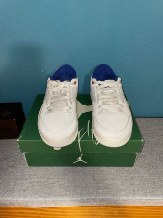 Jordan Flight Court Blancas y Beige nuevas