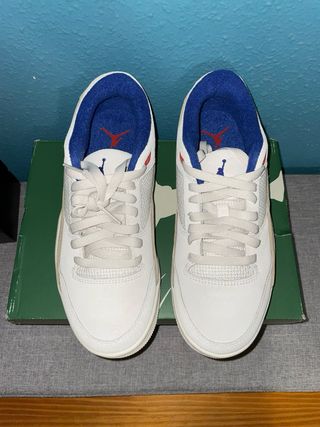 Jordan Flight Court Blancas y Beige nuevas