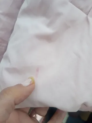 Abrigo Zara rosa talla S