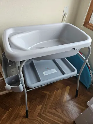 Bañera cambiador bebé
