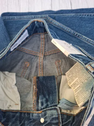 Vaqueros Zara Wide Leg Mujer Talla 38