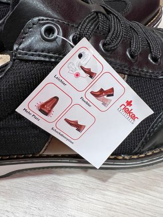 Rieker – Zapatos Casuales Hombre – Talla 45 EU