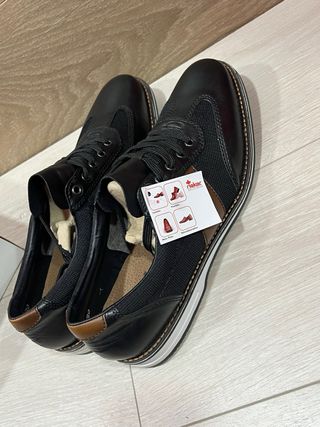 Rieker – Zapatos Casuales Hombre – Talla 45 EU