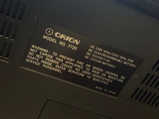 Orion TV Radio Cassette Recorder