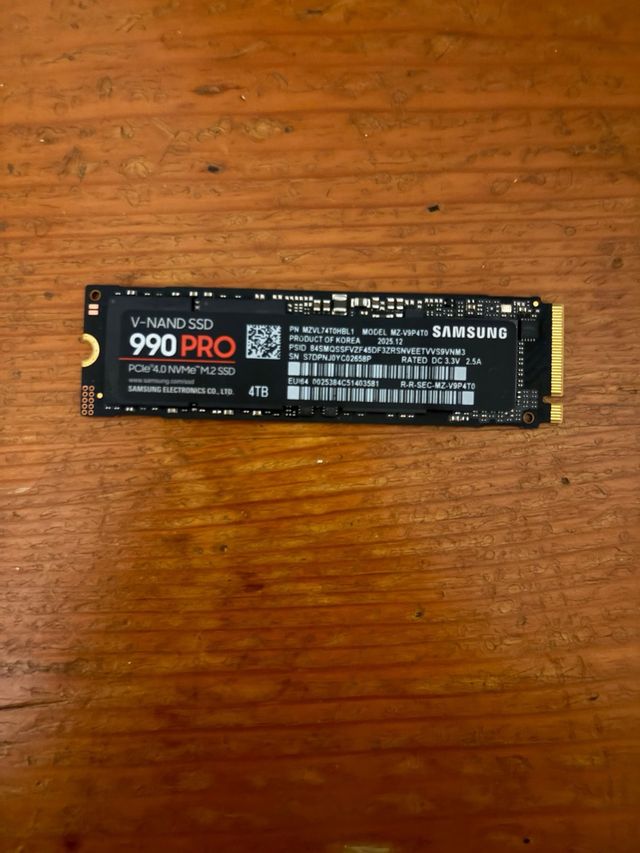 SSD Samsung 990 PRO 4TB NVMe M.2